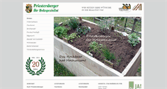 Desktop Screenshot of priestersberger.at