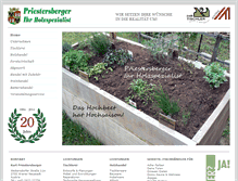 Tablet Screenshot of priestersberger.at